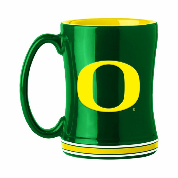 Logo Brands Oregon 14oz Relief Mug 194-C14RM